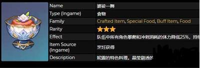 原神3.1版本新增的食谱是什么 原神3.1新增食谱一览