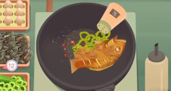 老爹大排档青椒烤鱼怎么制作 青椒烤鱼配方攻略